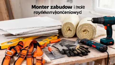 Monter zabudowy i robót wykończeniowych w budownictwie testy